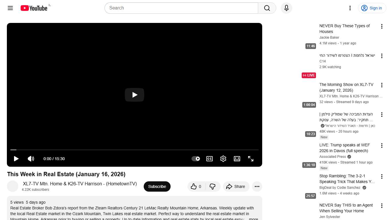 This Week in Real Estate (January 16, 2026) - YouTube