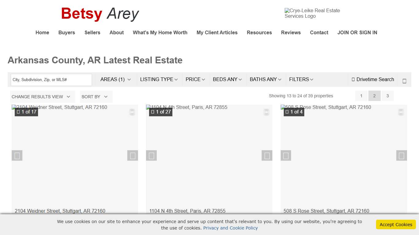 Arkansas County, AR Latest Real Estate - Crye-Leike Real Estate Services